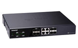 QNAP QSW-804-4C-US 8-Port Unmanaged 10GbE Switch, Eight 10GbE SFP+ Ports with Shared Four 10GBASE-T Ports