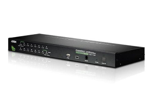 16PORT PS/2 USB CS1716A KVM Switch 1U Rm with Cables