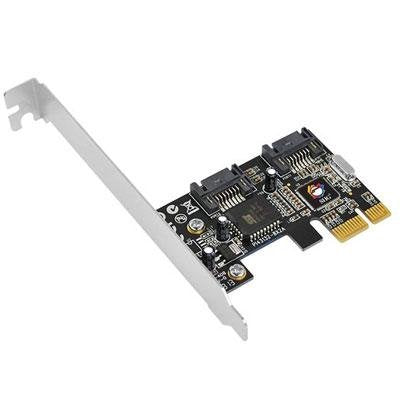 SIIG Dual Profile PCI Express 2-Port SATA II Controller Card