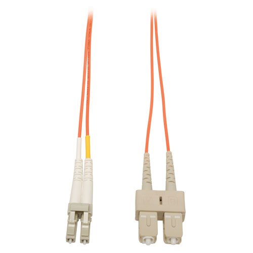 Tripp Lite N316-15M 50 Feet Duplex Multimode 62.5/125 Fiber Optic Patch Cable LC/SC - 15M