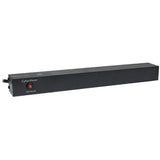 CyberPower PDU15B12R Basic PDU, 100-125V/15A, 12 Outlets, 1U Rackmount