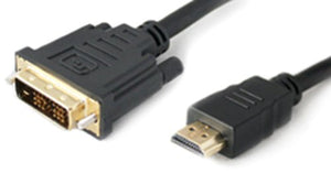 5pk 6ft 1.8m Hdmi to Dvi 19pin Hdmi to Dvi-D 18+1pin M/M