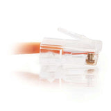 C2G 24513 Cat5e Crossover Cable - Non-Booted Unshielded Network Patch Cable, Orange (10 Feet, 3.04 Meters)