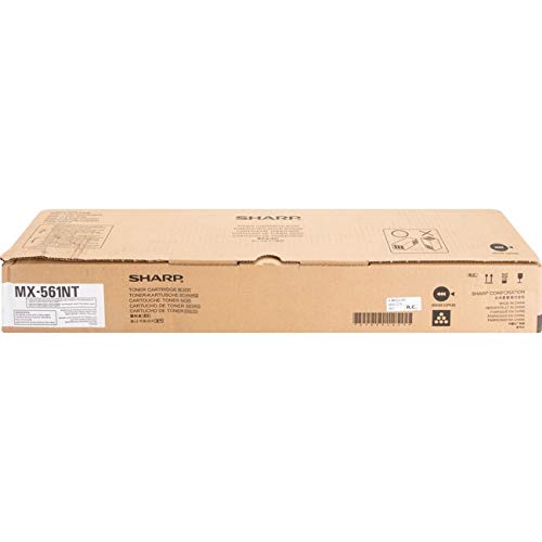 Sharp Mx560nt Black Toner Cartridge for Use in Mxm364n Mxm365n Mxm464n Mxm465n M