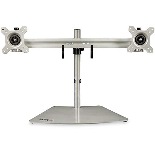 StarTech.com Dual-Monitor Stand - Horizontal - for up to 24