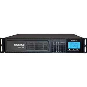 Minuteman/para Systems - PRO1000RT2U - PRO-RT2U Series Line Interactive Rack/Tower/Wallmount UPS (3-Year Warranty SentryPlus Software Included with All Models.) 1000 VA/700 Watts LCD