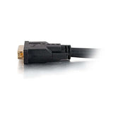 C2G 41235 Pro Series Single Link DVI-D Digital Video Cable M/M, In-Wall CL2-Rated, Black (50 Feet, 15.24 Meters)