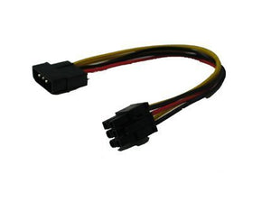 4 Pin Molex to 6 Pin PCI-Express PCIE Video Card Power Adapter Converter Cable by ExtremeMod