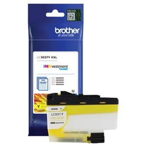 Brother LC3037YS Yellow Ink Cartridge, Super High Yield