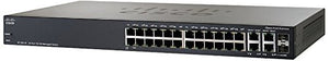 Cisco SF300-24MP-K9-NA, 24 10/100 PoE+ Ports with 375W Power Budget