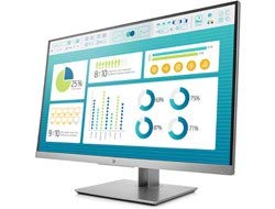 HP EliteDisplay 27-Inch Screen LED-Lit Monitor Black/Silver (1FH50AA#ABA)