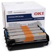 Okidata 44968308 20k CMYK Image Drum for C332/mc363