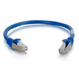 C2G 28707 Cat5e Cable - Snagless Shielded Ethernet Network Patch Cable, Blue (100 Feet, 30.48 Meters)