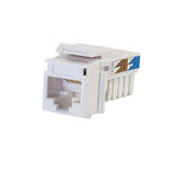 C2G 29311 Cat6 RJ45 Unshielded Keystone Jack, White