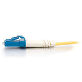 C2G 25977 OS2 Fiber Optic Cable - LC-LC 9/125 Duplex Single-Mode PVC Fiber Cable, Yellow (32.8 Feet, 10 Meters)