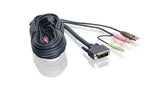 IOGEAR Single Link DVI-D USB KVM Cable G2L7D02U (1.8M)