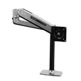 ERGOTRON LX Monitor Arm, Up to 42" Monitor, Polished Aluminum (45-360-026)