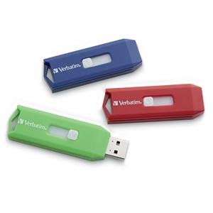 Verbatim 97002 4GB 3 pk USB Flash Drive