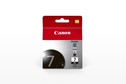 Genuine Canon PGI-7BK Ink Tank, Black