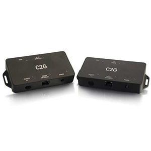 C2G/ Cables To Go 34025 35 Foot Extender for Logitech Video Conferencing Systems Black