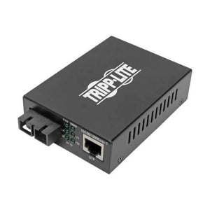 SC Singlemode Fiber to Gbe Media Converter POE+ 10/100/1000 20KM