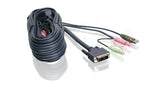 IOGEAR Single Link DVI-D USB KVM Cable G2L7D02U (1.8M)