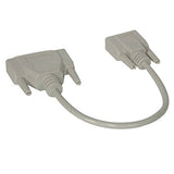 C2G 02447 DB9 Female to DB25 Male Serial RS232 Adapter Cable, Beige (1 Feet, 0.30 Meters)