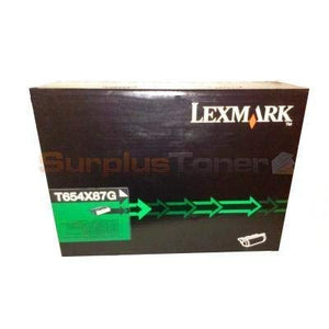 Lexmark T654X87G Black Extra High Yield Toner Cartridge