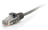 C2G 10-Feet Cat5e Snagless Unshielded (UTP) Slim Network Patch Cable, Grey (01047)