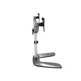 Dual Monitor Stand - Articulating Arms - Height Adjustable - for Vesa Mount Monitors up to 32" - Steel & Aluminum (Armdualss)