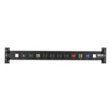 Tripp Lite 12-Port Keystone Blank Patch Panel RJ45, USB, HDMI, Cat5e / Cat6 Rackmount Unshielded 2URM (N062-012-KJ)