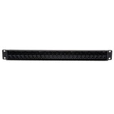 Tripp Lite N054-024 Cat5e Feedthrough Patch Panel, 1U - 24 Port