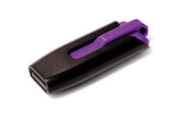 Verbatim 16GB Store 'n' Go V3 USB 3.0 Flash Drive, Black/Violet 49180