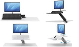 Lotus Rt Sit-Stand Workstation Dual Black