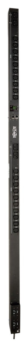 Tripp Lite PDU Switched 5/5.8kW 208/240V 20 C13 & 4 C19 30A LX Platform L6-30P Vertical 0URM Rack-Mount TAA (PDUMV30HVNETLX)