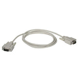 C2G 02697 DB9 M/M Serial RS232 Cable, Beige (6 Feet, 1.82 Meters)