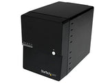 StarTech.com USB 3.0 eSATA Dual 3.5-Inch SATA III Hard Drive RAID Enclosure with UASP and Fan - Black (S3520BU33ER)