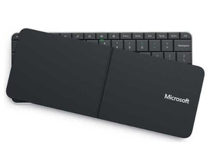 Open box Microsoft PL2 Wedge Mobile Bluetooth Keyboard, French Canadian (U6R-00003)