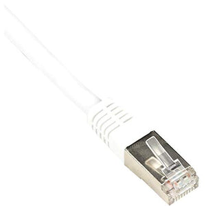 BLACK BOX NETWORK SRV - CAT5E SHLD Patch Cable 2 feet 26 AWG STRND CMR White