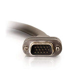 C2G 50222 VGA Cable - Select VGA Video Cable M/M, In-Wall CMG-Rated, Black (150 Feet, 45.72 Meters)