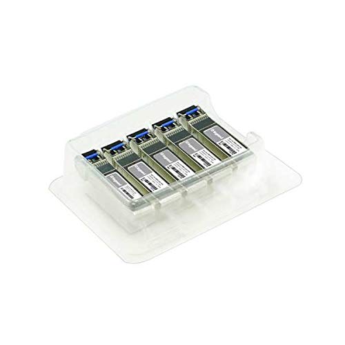 C2G/Cables to Go Cisco GLC-LH-SMD Compatible 1000Base-LX SMF SFP (Mini-GBIC) Transceiver Multipack (5 Pack) Taa Compliant (GLC-LH-SMD-LEG-5PK)