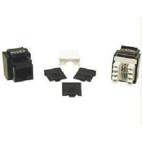 C2G 03793 Cat5e RJ45 Unshielded Keystone Jack, Black