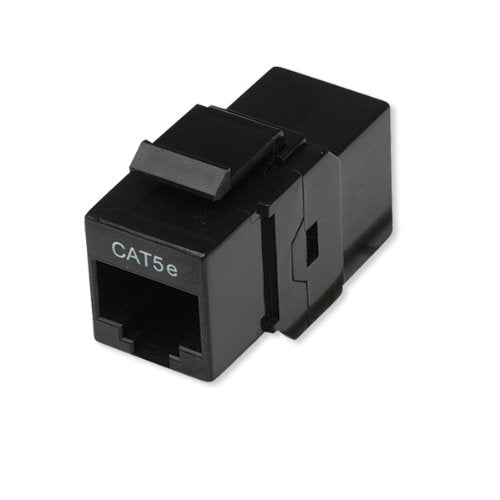 Cat5e Inline Coupler, Keystone Type - BK