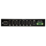 Tripp Lite 7-Port Rugged Industrial USB 2.0 Hi-Speed Hub w 15KV ESD Immunity and metal case, Mountable(U223-007-IND)