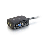 Cables to Go Compact Vga Splitter + 3.5mm Audio