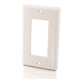 C2G / Cables To Go 03725 Decorative Compatible Cutout Single Gang Wall Plate