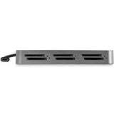 6-Slot Thunderbolt 3 SD Card Reader - Portable - SD/SDHC/SDXC - SD 4.0 Uhs-II - TAA Compliant - Multi-Card Reader