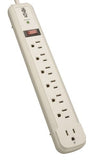 Tripp Lite Surge Protector Strip 120V Rt Angle 7 Outlet 4ft Cord