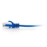 C2G 01029 Cat5e Cable - Snagless Unshielded Slim Ethernet Network Patch Cable, Blue (10 Feet, 3.04 Meters)