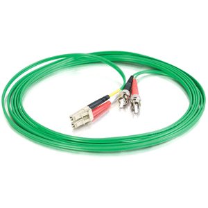 2m Lc/St Duplex 50/125 Multimode Fiber Patch Cable - Lc-Multimode - Male - St-Mu